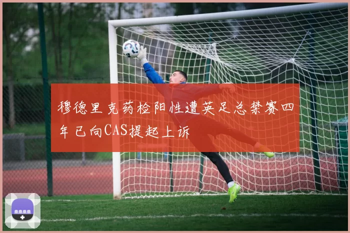 穆德里克药检阳性遭英足总禁赛四年已向CAS提起上诉