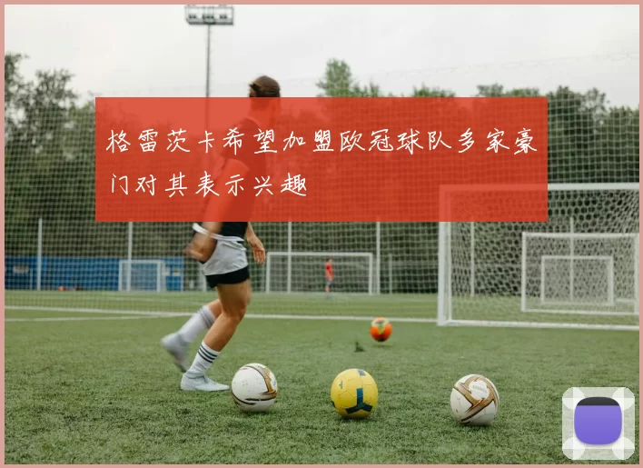 格雷茨卡希望加盟欧冠球队多家豪门对其表示兴趣